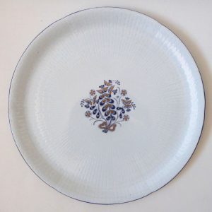 12" Rorstrand platter plate Louise Adelborg Vintage Scandinavian Swedish ceramic