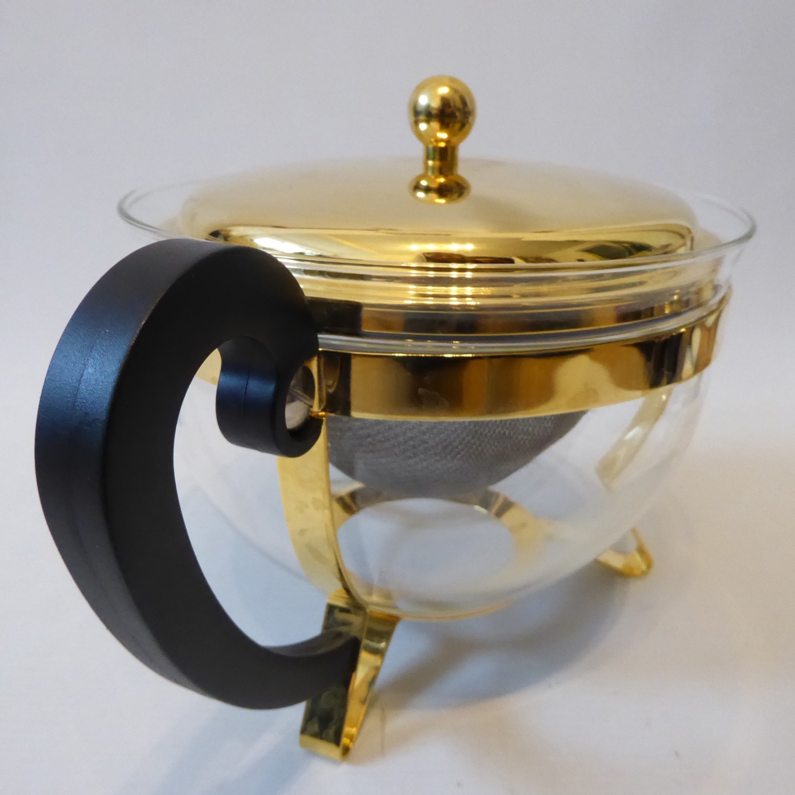 Bodum Chambord Classic teapot, 1.3 litre round, gold. Loose leaf/teabag 11656 - Image 10