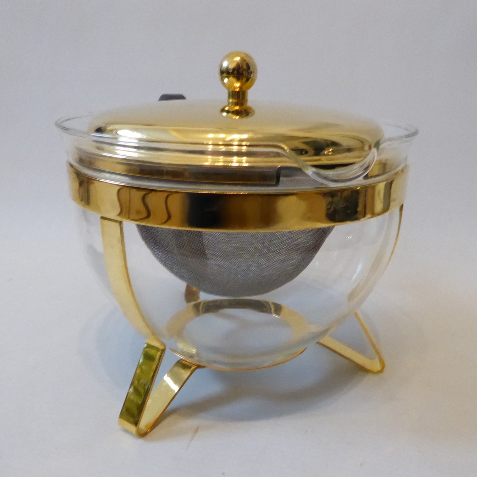 Bodum Chambord Classic teapot, 1.3 litre round, gold. Loose leaf/teabag 11656 - Image 11