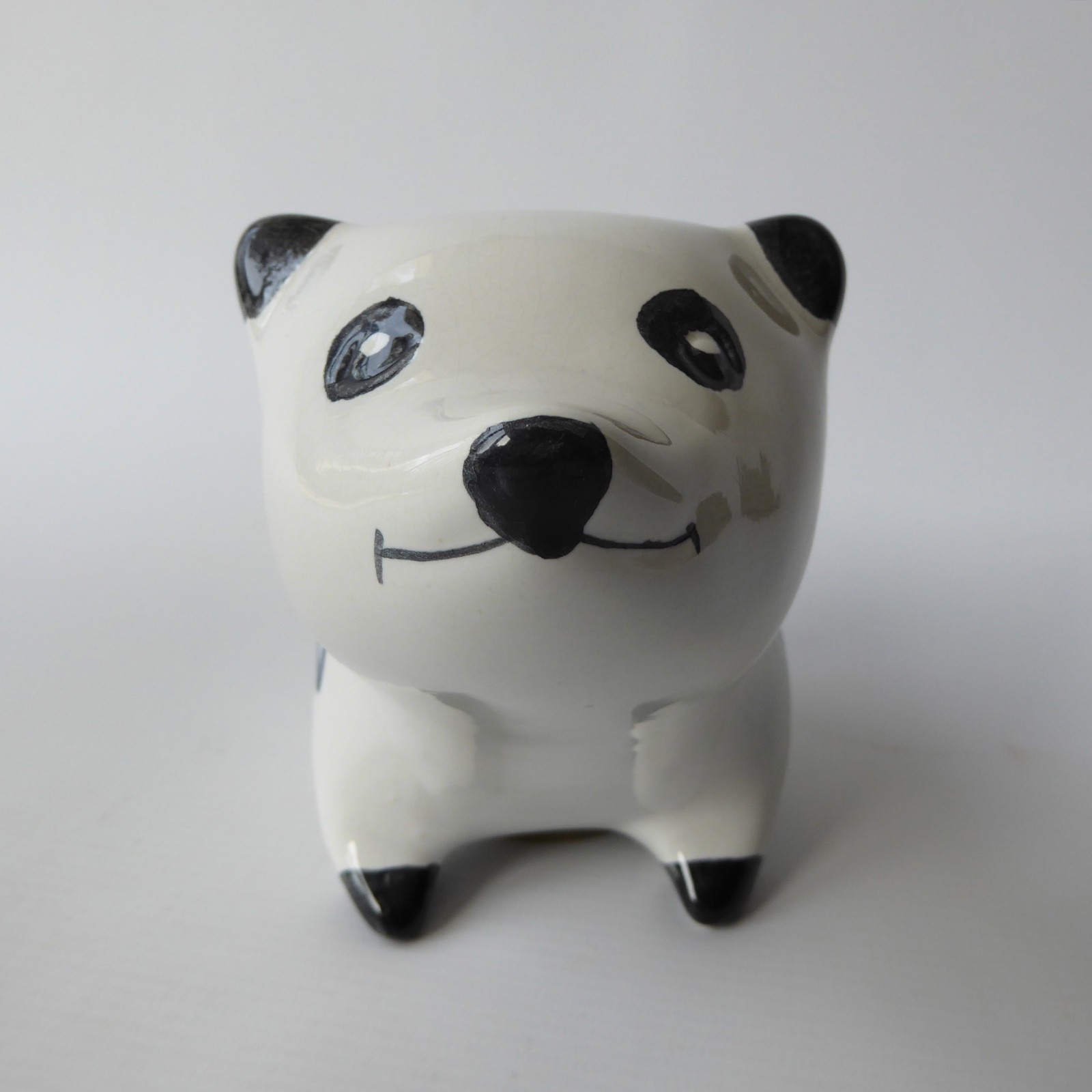 Cinque Ports Pottery Rye cute ceramic pottery bear money box figurine, Monastery - Image 7
