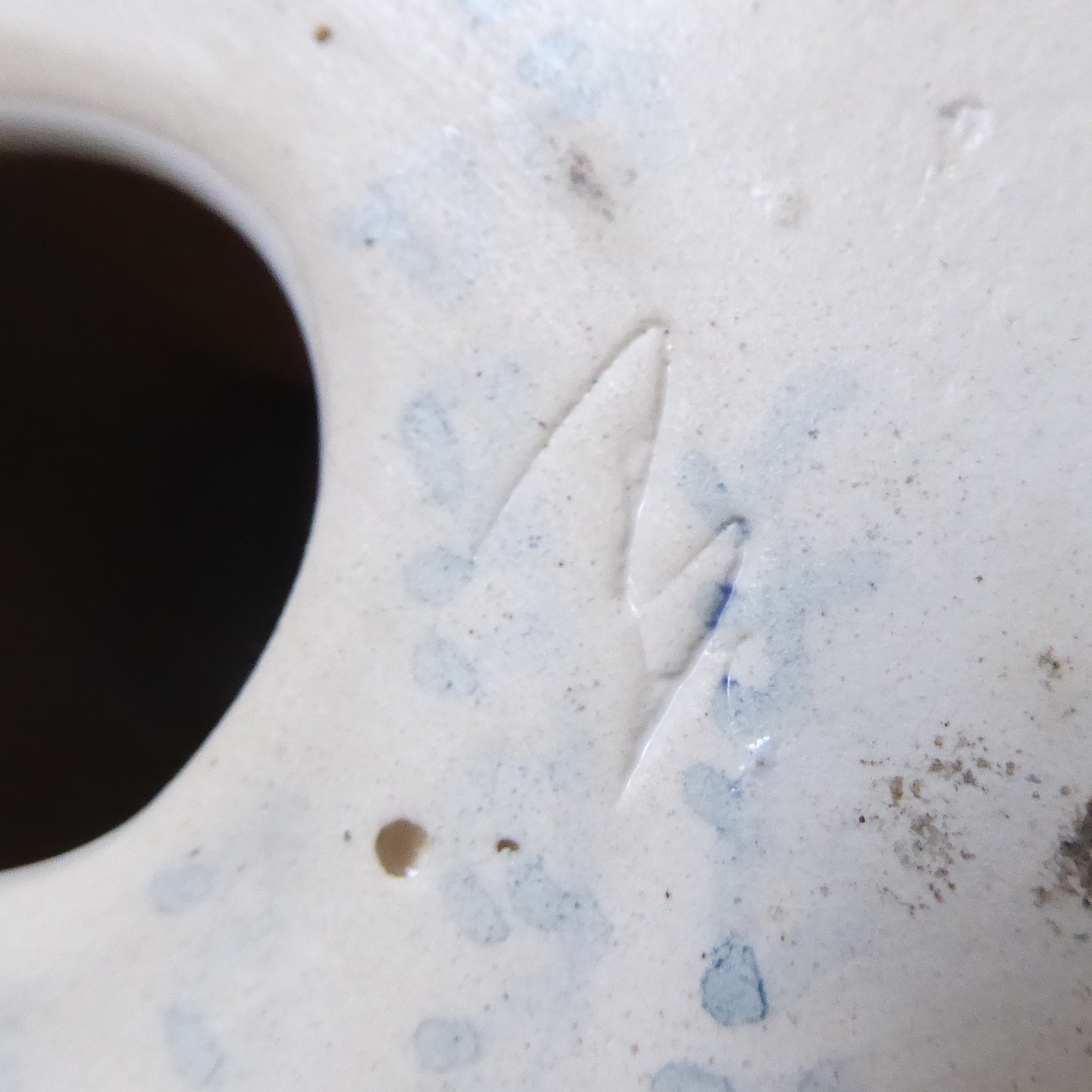 David Sharp Rye pottery big cat 13" siamese figure statue, 1970s retro blue - Image 15