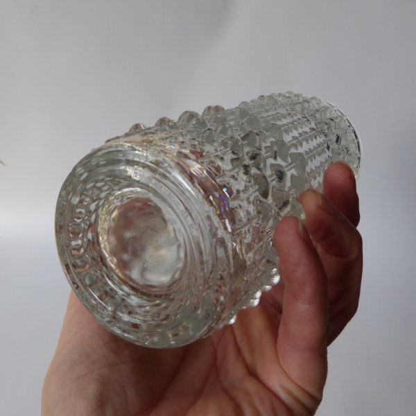 Frantisek Peceny art glass wax drip vase, 20245/180. 18cm Hermanova Hut, Sklo - Image 7