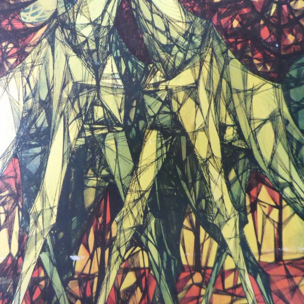 G. Roland Smith 'Boy With Giraffes' 1960s 1970s Athena art print, retro/vintage - Image 8
