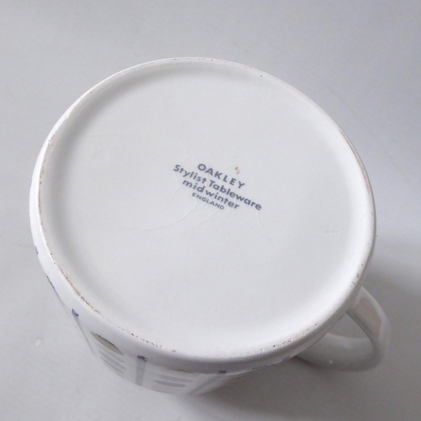 Midwinter Oakley big milk sauce jug, Stylist Tableware spots, Jessie Tait, 1960s - Image 10