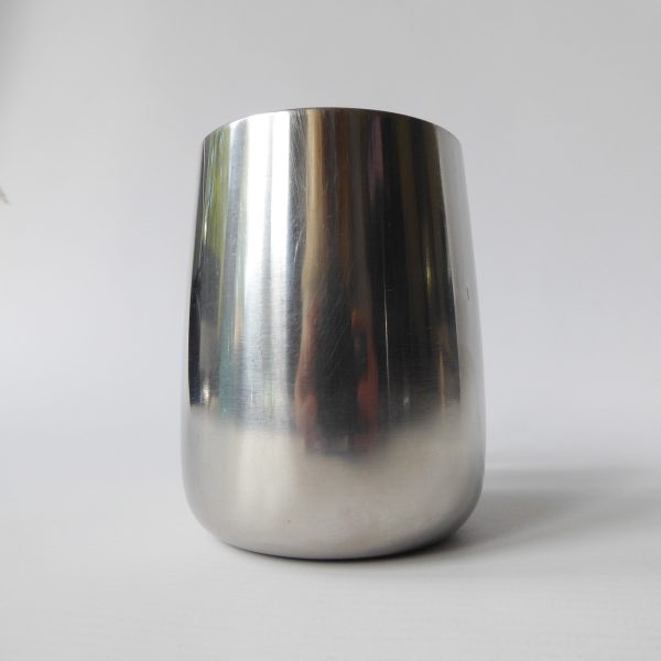 Old Hall 9cm tankard, Robert Welch. Vintage 1960s stainless steel Modernist mug - Image 4