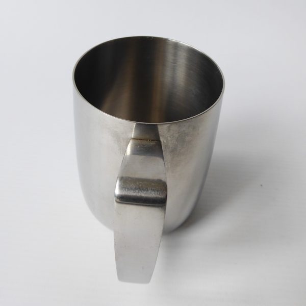 Old Hall 9cm tankard, Robert Welch. Vintage 1960s stainless steel Modernist mug - Image 5