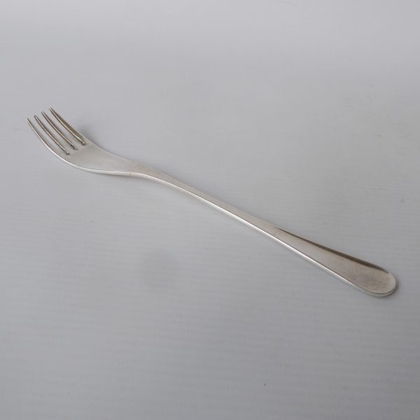 Old Hall Alveston silver plated dinner fork, 18.3cm, Robert welch. Vintage retro
