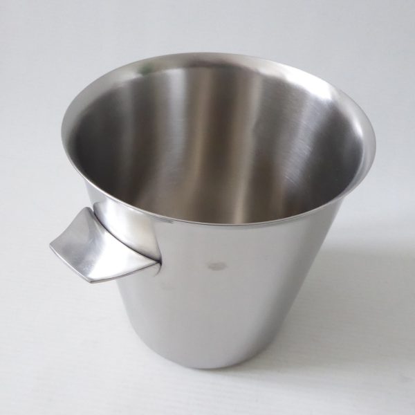 Old Hall Robert Welch vintage stainless steel ice bucket, Alveston modernist 60s - Image 4