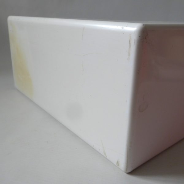 Plaston Swiss vintage LP 12" album 7" vinyl holder. Retro white 1970s plastic - Image 12