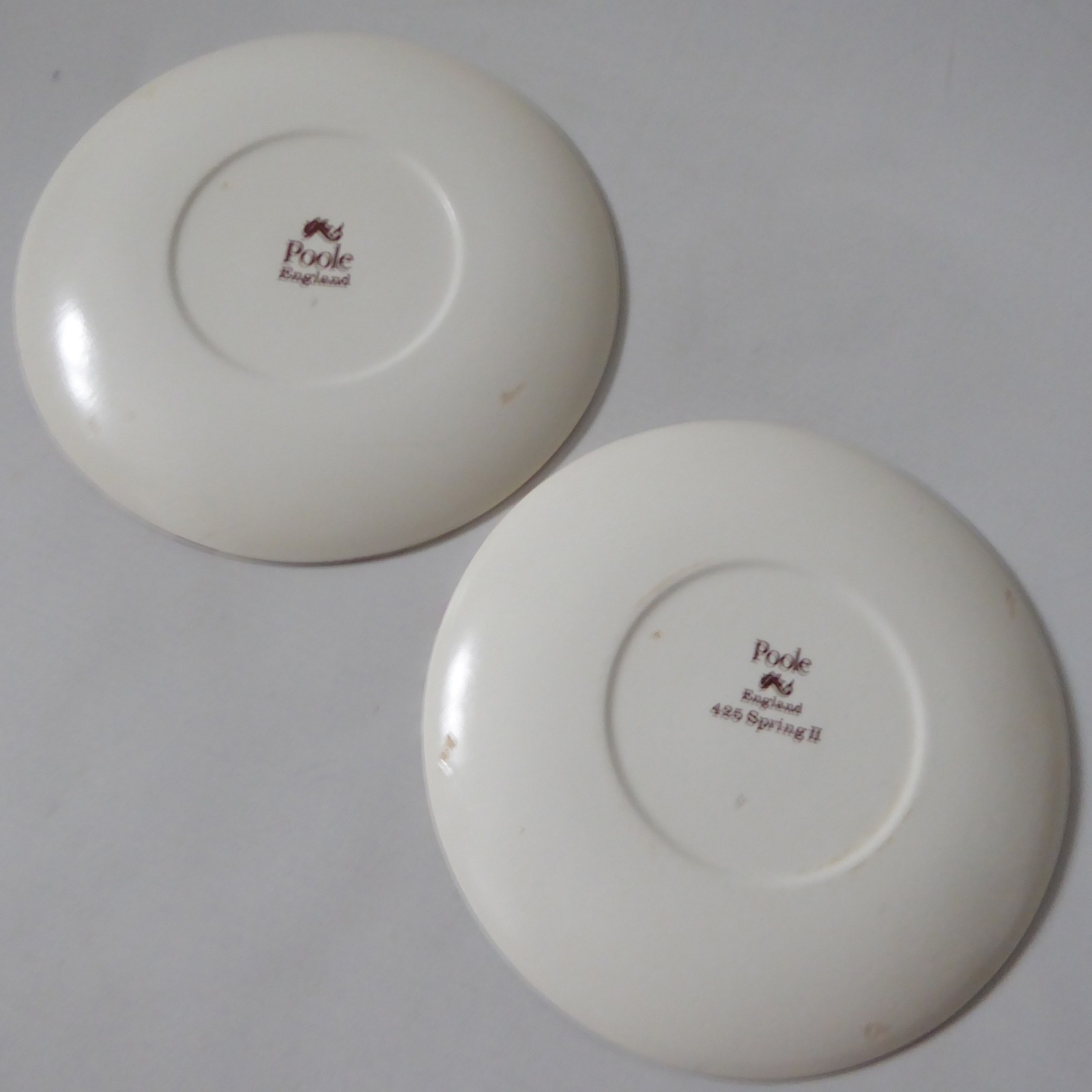 Poole Pottery England Four Seasons 6" decorative plates: 425 Spring & 427 Autumn - Image 5