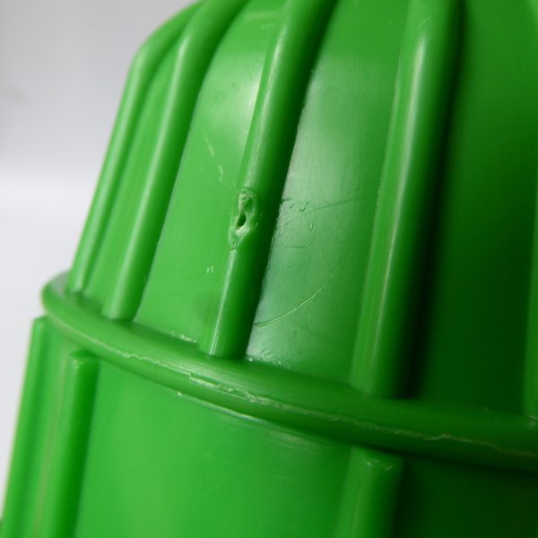 Retro 1970s Per Alimenti Italy plastic lemon orange citrus juice squeezer, green - Image 16