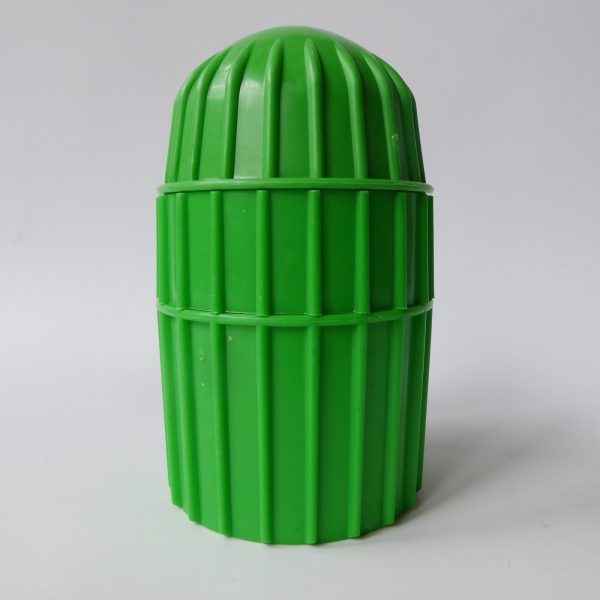 Retro 1970s Per Alimenti Italy plastic lemon orange citrus juice squeezer, green - Image 6