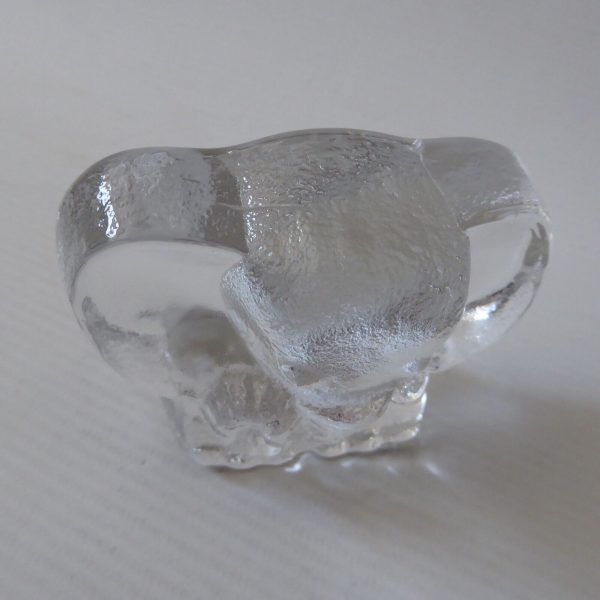Riedell Crystal Austria art glass rocking elephant. Vintage paperweight figurine - Image 11