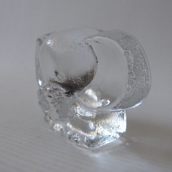 Riedell Crystal Austria art glass rocking elephant. Vintage paperweight figurine - Image 12