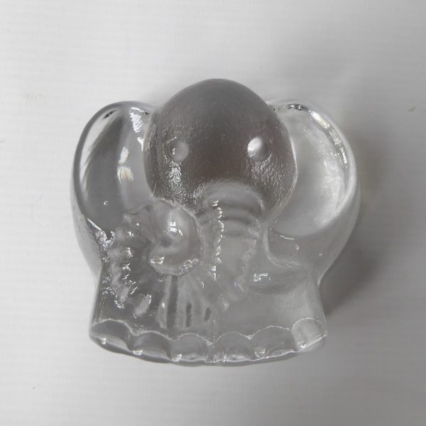 Riedell Crystal Austrian large art glass rocking elephant. Vintage cute figurine - Image 11