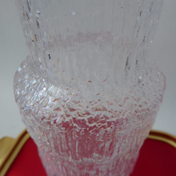 Tapio Wirkkala art glass tall pitcher jug Finlandia Vodka. 1970s iittala Finland - Image 17