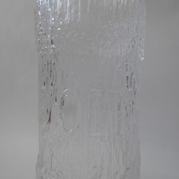 Tapio Wirkkala art glass tall pitcher jug Finlandia Vodka. 1970s iittala Finland - Image 10