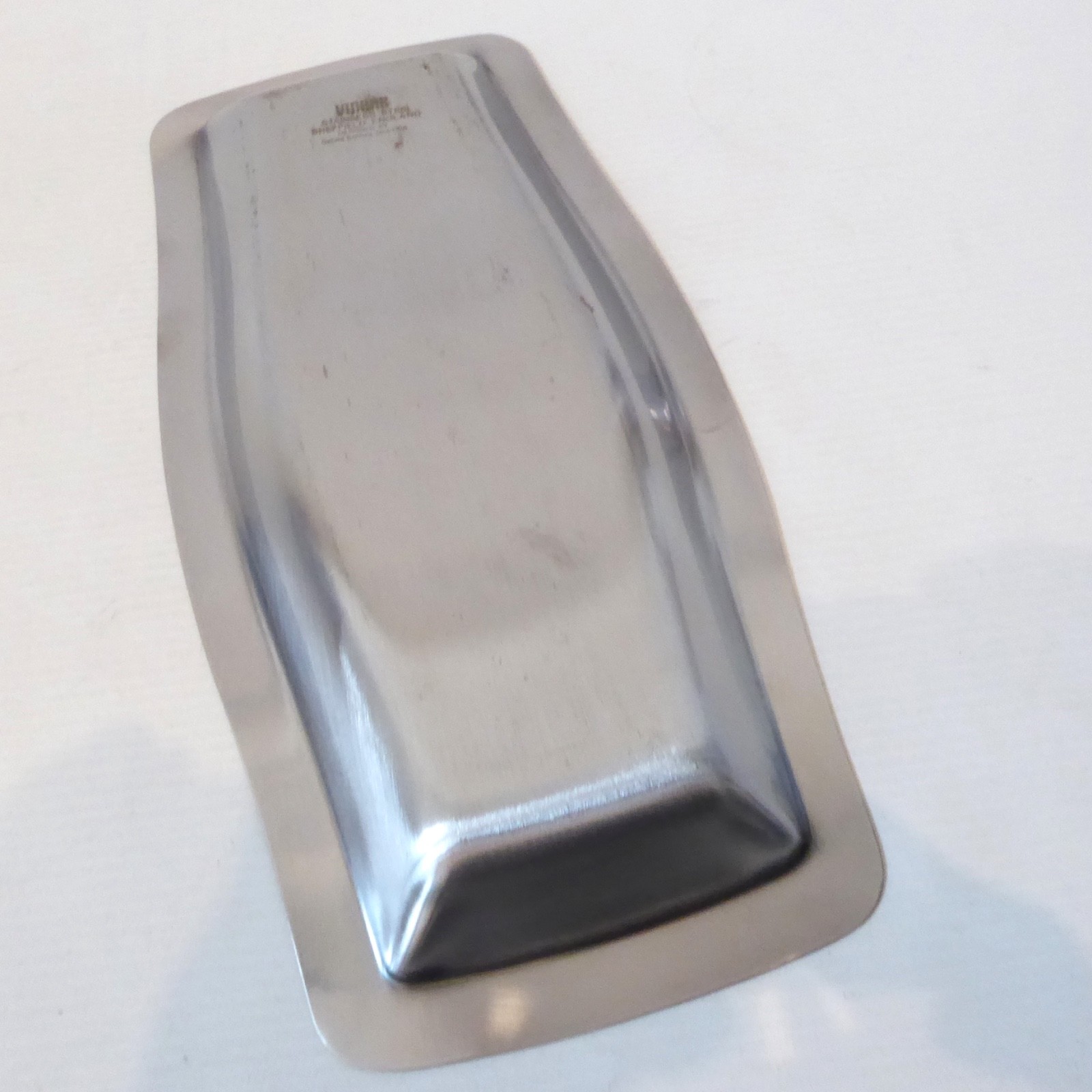 Viners stainless steel tray/dish, Gerald Benney. Retro vintage 1960s blue black - Image 12