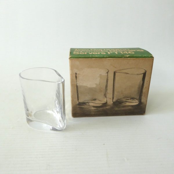 3 Dartington Glass FT146 avocado dressing servers crystal glass boxed. F.Thrower - Image 3