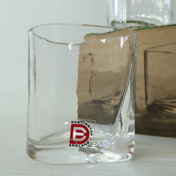 3 Dartington Glass FT146 avocado dressing servers crystal glass boxed. F.Thrower - Image 7