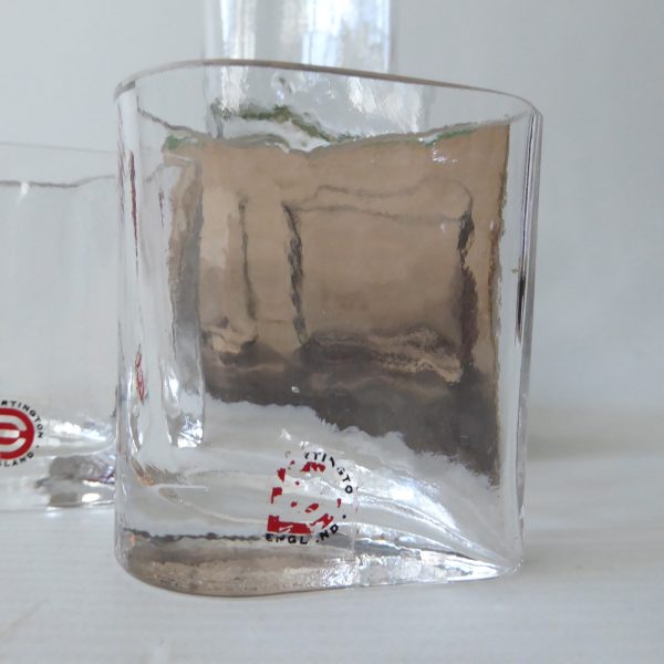 3 Dartington Glass FT146 avocado dressing servers crystal glass boxed. F.Thrower - Image 8