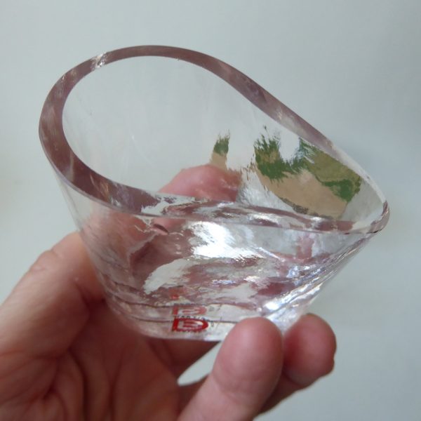 3 Dartington Glass FT146 avocado dressing servers crystal glass boxed. F.Thrower - Image 9