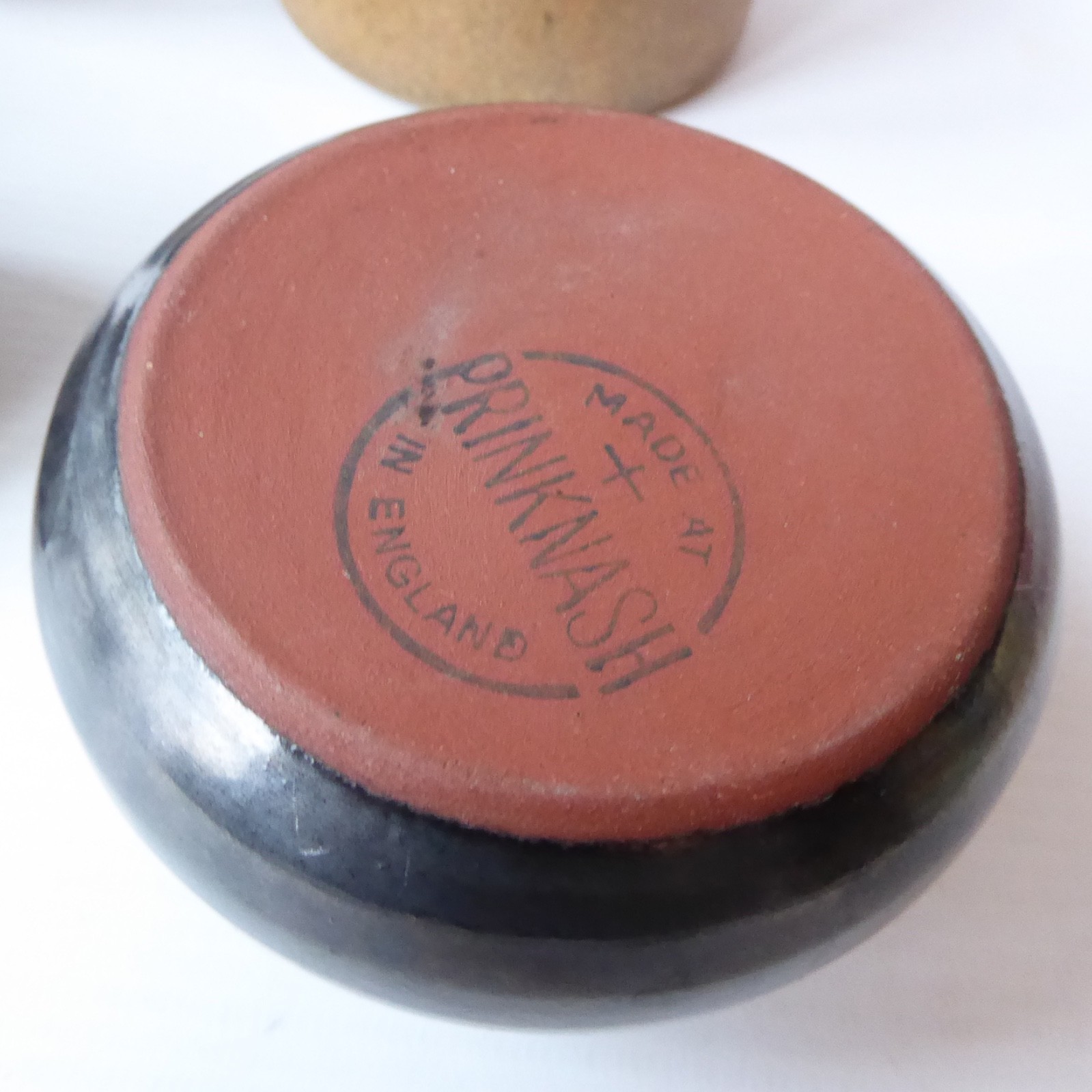 5 vintage Studio Pottery + stoneware vases bowls: Rye, Fulling Mill, Prinknash - Image 13