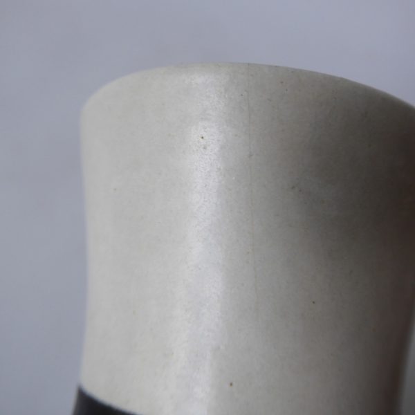Denby Stoneware Burlington vase Albert Colledge, mid century black pottery 11.5" - Image 14