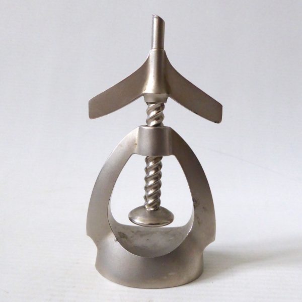 INCA vintage modernist 1960s 1970s AF23 nutcracker Switzerland, brushed metal - Image 3