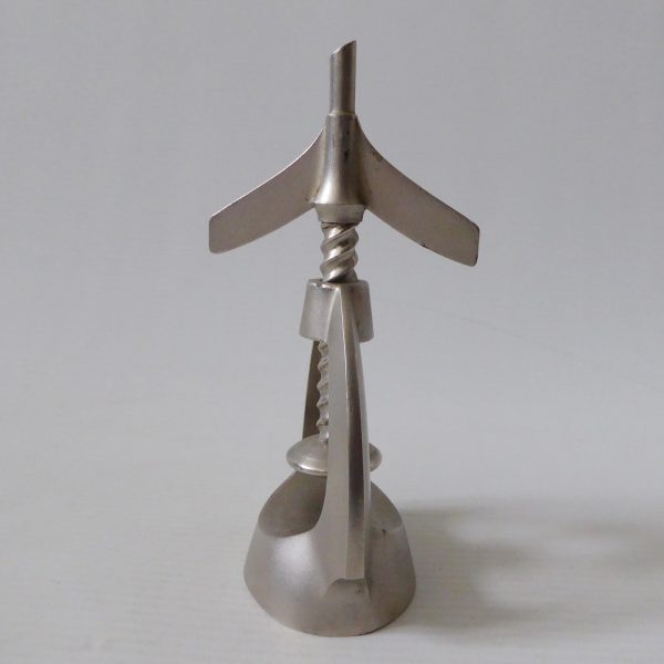 INCA vintage modernist 1960s 1970s AF23 nutcracker Switzerland, brushed metal - Image 4