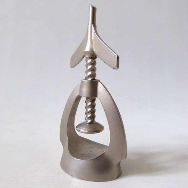 INCA vintage modernist 1960s 1970s AF23 nutcracker Switzerland, brushed metal - Image 5