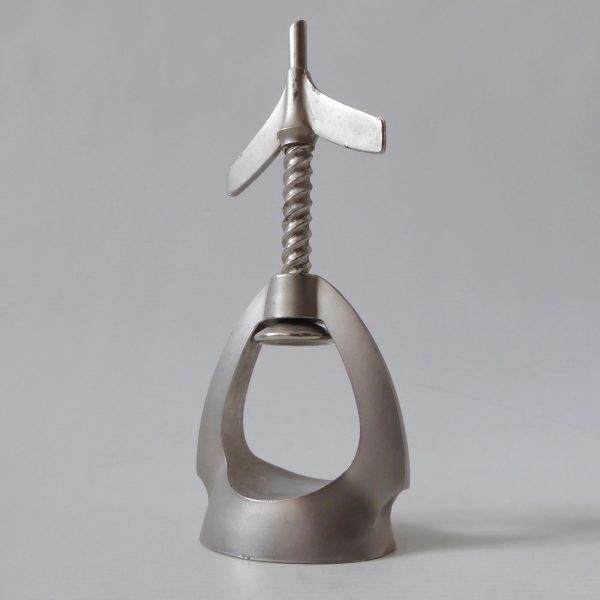 INCA vintage modernist 1960s 1970s AF23 nutcracker Switzerland, brushed metal - Image 6