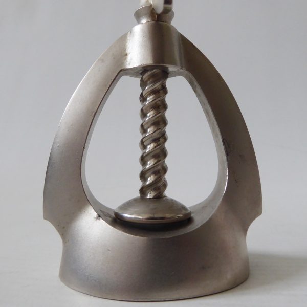 INCA vintage modernist 1960s 1970s AF23 nutcracker Switzerland, brushed metal - Image 8