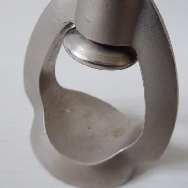 INCA vintage modernist 1960s 1970s AF23 nutcracker Switzerland, brushed metal - Image 10