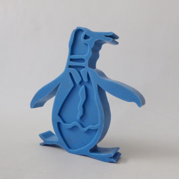 Pete the Penguin, Original Penguin clothing blue rubber stamp/logo, Munsingware - Image 5