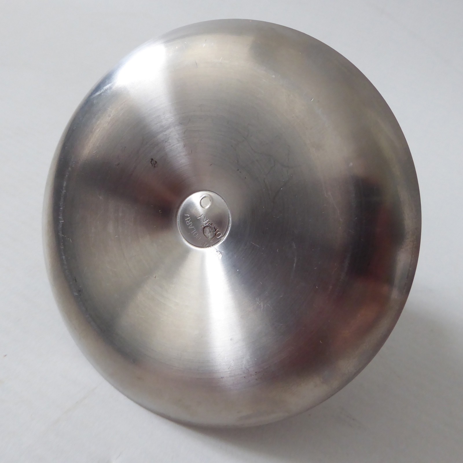 Polaris of Norway 18/8 stainless steel egg cup, vintage modernist Scandinavian - Image 6