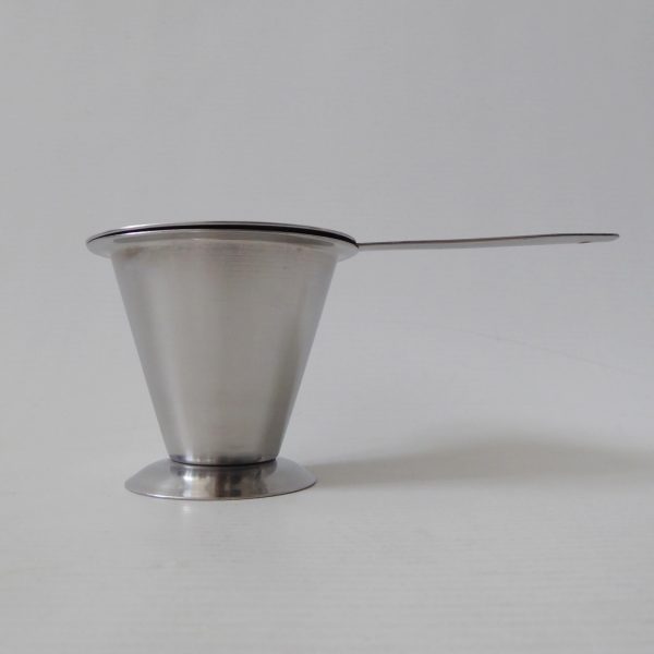 Rostfritt Sweden tea strainer, vintage 18/8 stainless steel. Small sieve/filter - Image 4