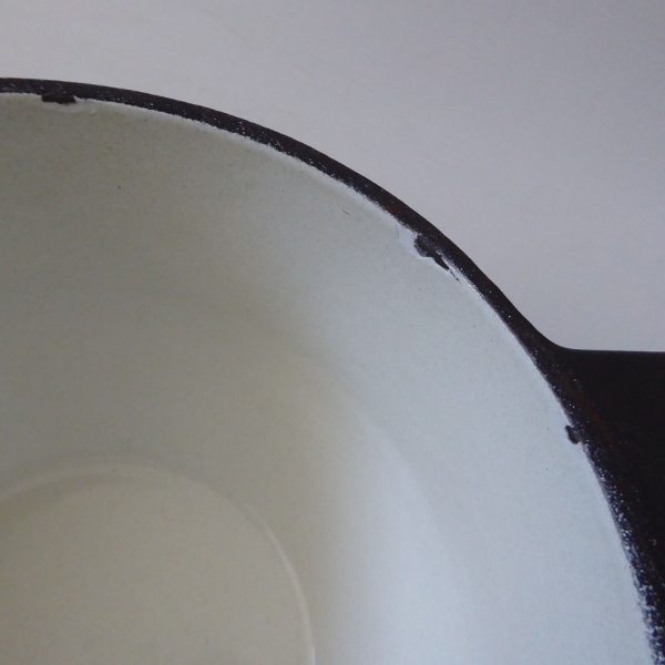 Vintage Digsmed black cast iron & enamel fondue set. Lange Svendborg Denmark MCM - Image 18