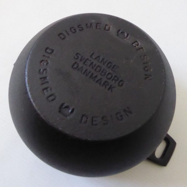 Vintage Digsmed black cast iron & enamel fondue set. Lange Svendborg Denmark MCM - Image 4