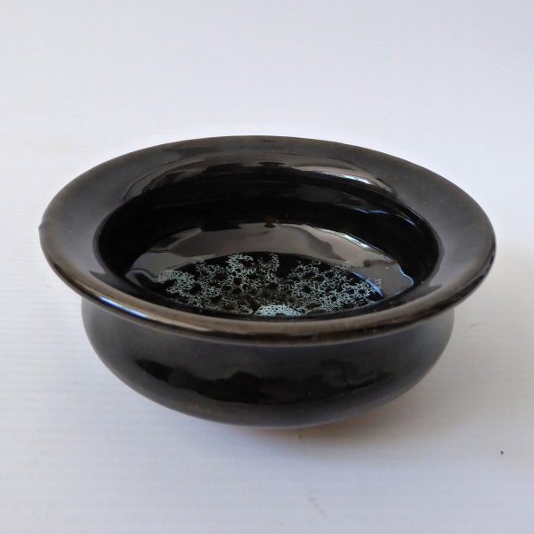 Vintage Lotus Pottery bowl dish, sage green + daisy petal. Elizabeth Skipworth - Image 5