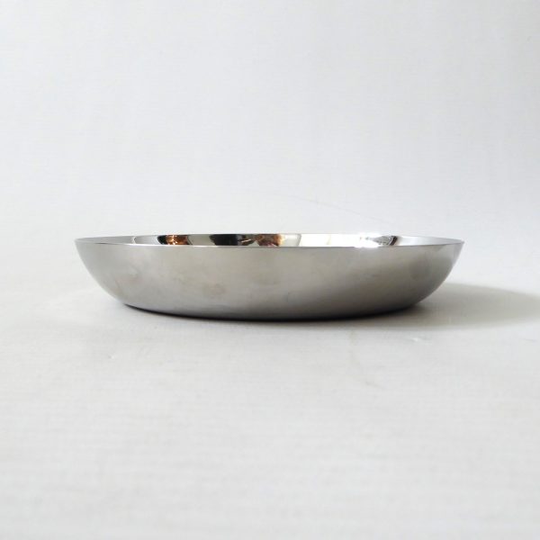 WMF Cromargan Germany dish. Sigrid Kupetz 1970s Mid-century Modernist gold steel - Image 10
