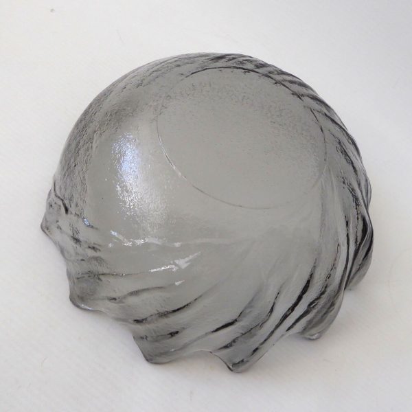 Wedgwood Wave crystal glass salad fruit bowl, Anita Harris vintage Midnight grey - Image 10