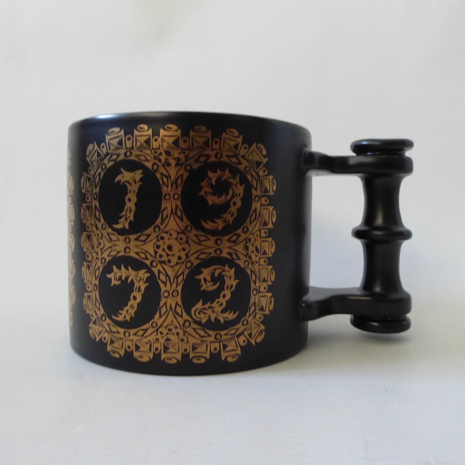 1972 large limited edition vintage Portmeirion Pottery mug cup, oversized soup - Image 2