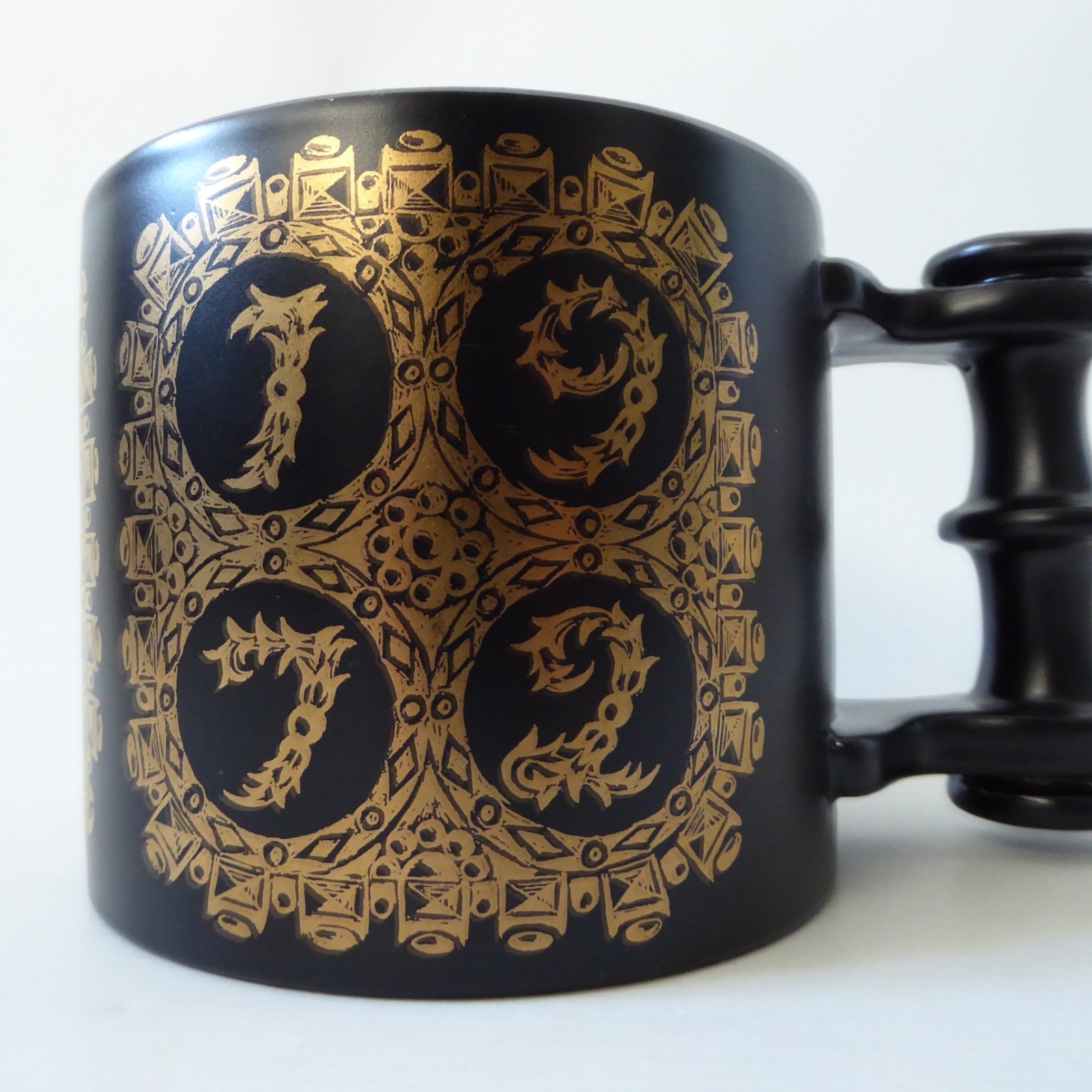 1972 large limited edition vintage Portmeirion Pottery mug cup, oversized soup - Image 4