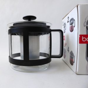 Bodum Kenya Denmark glass teapot 1.5l C.Jorgensen. Loose leaf & herbal tea #1760