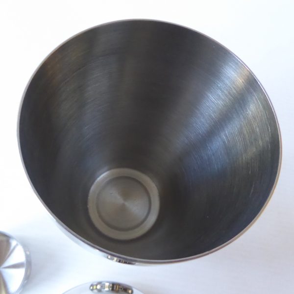 CK cocktail shaker,  18/10 inox shiny stainless steel Manhattan. Prob Italian - Image 12
