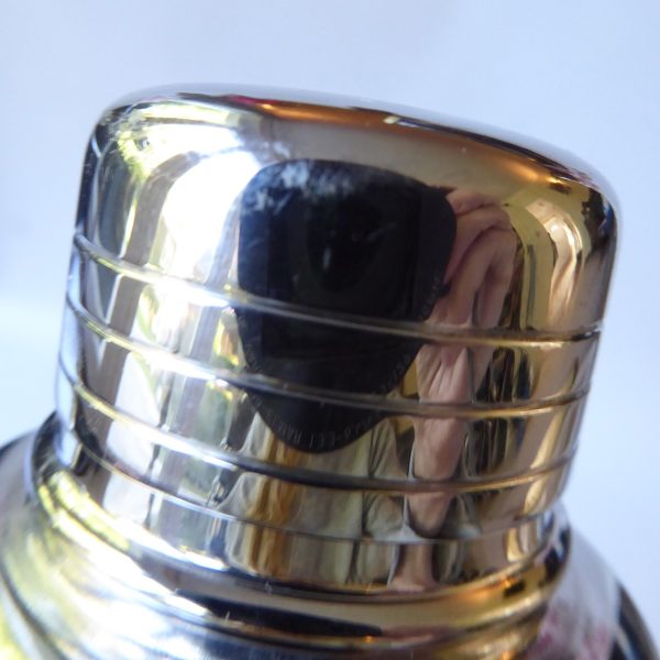 CK cocktail shaker,  18/10 inox shiny stainless steel Manhattan. Prob Italian - Image 15