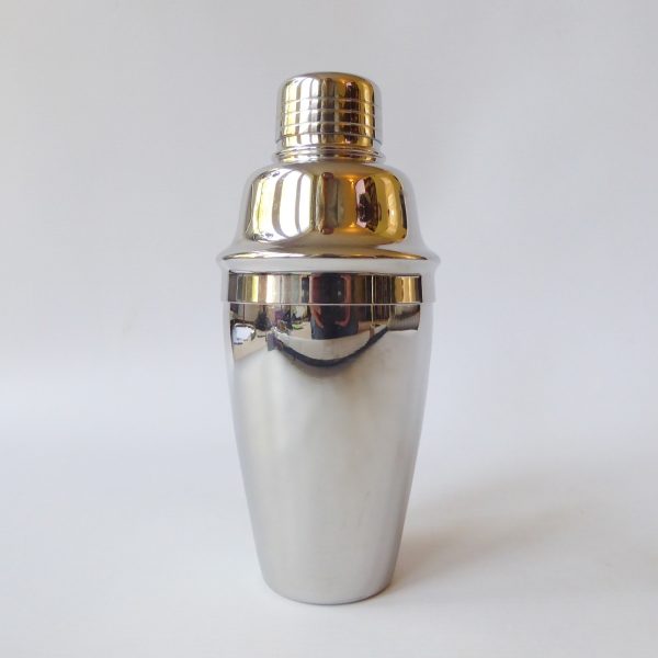 CK cocktail shaker,  18/10 inox shiny stainless steel Manhattan. Prob Italian - Image 4