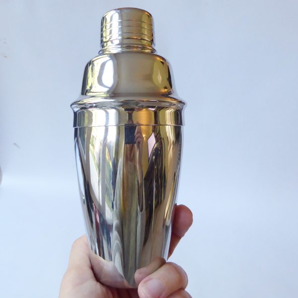CK cocktail shaker,  18/10 inox shiny stainless steel Manhattan. Prob Italian - Image 5