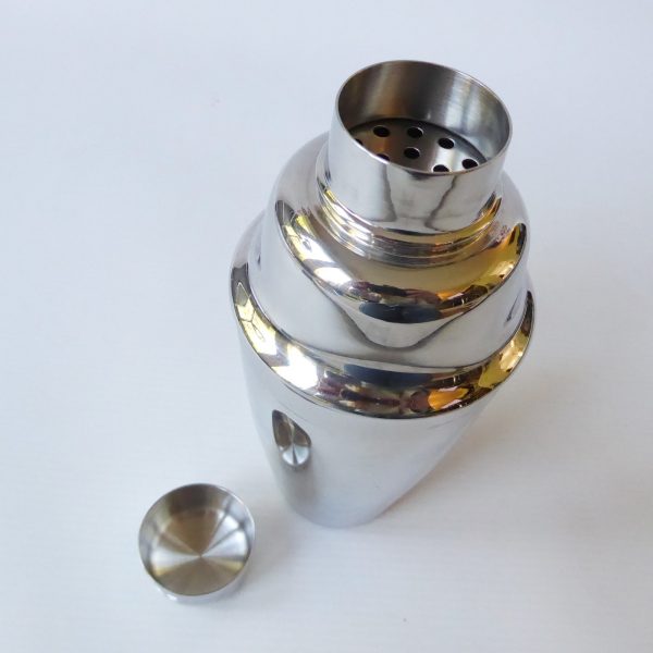 CK cocktail shaker,  18/10 inox shiny stainless steel Manhattan. Prob Italian - Image 8